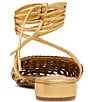 Steve Madden Flutter Woven Ankle Wrap Mules - Image 4
