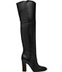 Steve Madden Foretold Leather Block Heel Tall Boots - Image 2