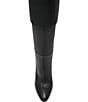 Steve Madden Foretold Leather Block Heel Tall Boots - Image 5