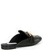 Color:Black - Image 2 - Fortunate Leather Bit Buckle Mules