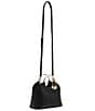Steve Madden Geena O Ring Handle Satchel Bag, Color:Black - Image 5
