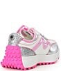 Color:Pink Multi - Image 2 - Girls' J-Campo Metallic Glitter Sneakers (Youth)
