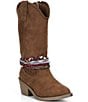 Steve Madden Girls' J-Ember Western Boots (Youth) - Image 1
