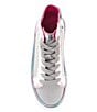 Color:White Multi - Image 5 - Girls' J-Glossy Glitter Fabric Sneakers (Youth)