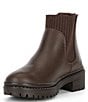 Color:Chocolate - Image 4 - Girls' J-Hannaa Leather Chelsea Boots (Youth)