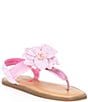 Color:Pink - Image 1 - Girls' J-Macee Sandals (Youth)