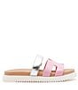 Color:Pink - Image 2 - Girls' J-Mayven Slide Sandals (Youth)