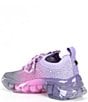 Color:Pink/Purple Multi Ombre - Image 3 - Girls' J-Miss Ombre Rhinestone Sneakers (Youth)