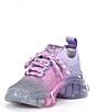 Color:Pink/Purple Multi Ombre - Image 4 - Girls' J-Miss Ombre Rhinestone Sneakers (Youth)