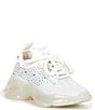 Color:White - Image 1 - Girls' J-Miss Rhinestone Sneakers (Toddler)