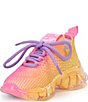 Color:Sunset Ombre - Image 4 - Girls' J-Miss Rainbow Ombre Sneakers (Toddler)
