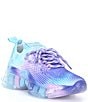 Color:Blue Multi - Image 1 - Girls' J-Miss Rainbow Ombre Rhinestone Sneakers (Youth)