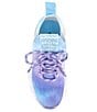 Color:Blue Multi - Image 5 - Girls' J-Miss Rainbow Ombre Rhinestone Sneakers (Youth)