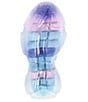 Color:Blue Multi - Image 6 - Girls' J-Miss Rainbow Ombre Rhinestone Sneakers (Youth)