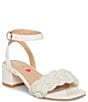 Color:White - Image 1 - Girls' J-Oppal Pearl Embellished Dress Shoes (Youth)