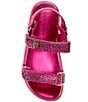 Color:Pink - Image 5 - Girls' T-Monar Rhinestone Strap Sandals (Toddler)