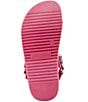 Color:Pink - Image 6 - Girls' T-Monar Rhinestone Strap Sandals (Toddler)