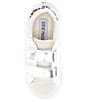 Color:White Multi - Image 5 - Girls' T-Rezume Glitter Star Detail Sneakers (Infant)