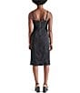 Steve Madden Giselle Denim Scoop Neck Sleeveless Dress, Color:Washed Black - Image 2