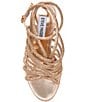 Color:Light Gold - Image 5 - Givinn Rhinestone Strappy Dress Sandals