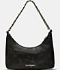 Steve Madden Graya Roller Silver Buckle Shoulder Bag, Color:Black - Image 2