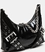 Steve Madden Graya Roller Buckle Shoulder Bag, Color:Black - Image 4