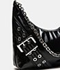 Steve Madden Graya Roller Buckle Shoulder Bag, Color:Black - Image 5