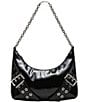 Steve Madden Graya Roller Buckle Shoulder Bag, Color:Black - Image 1