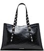 Steve Madden Grommet Tote Bag, Color:Black - Image 2