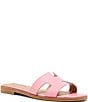 Steve Madden Hadyn Leather Flat Slide Sandals - Image 1