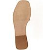 Color:Metallic Multi - Image 6 - Hadyn Metallic Leather Flat Slide Sandals