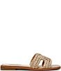 Steve Madden Hadyn Raffia Flat Slide Sandals - Image 2