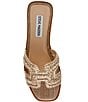 Steve Madden Hadyn Raffia Flat Slide Sandals - Image 5