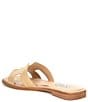 Color:Raffia - Image 3 - Hadyn Raffia Flat Slide Sandals