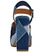 Steve Madden Halea Denim Patchwork Block Heel Platform Sandals - Image 3