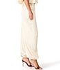 Steve Madden Halo Satin High Rise Pull-On Jogger Pants - Image 3