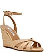 Steve Madden Harbor Raffia Wedge Sandals - Image 1