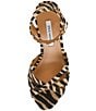 Steve Madden Harbor Zebra Ankle Wrap Wedge Sandals - Image 5