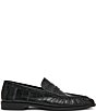 Steve Madden Hartly Crinkle Leather Penny Loafers - Image 2