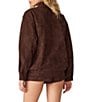 Steve Madden Henson Faux Suede Collared Long Sleeve Jacket - Image 2