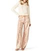 Steve Madden Jadie Faux Fur Collared Long Sleeve Button Front Cropped Cardigan - Image 4