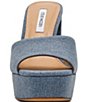Steve Madden Joel Denim Platform Dress Sandals - Image 4