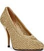 Steve Madden Juliette Woven Split Toe Pumps - Image 1