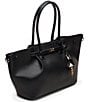 Steve Madden Kacey Belted Utility Satchel Bag, Color:Black - Image 4