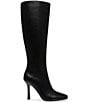 Color:Black - Image 2 - Kalani Square Toe Knee High Boots