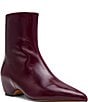 Steve Madden Karlson Leather Pointed Toe Ankle Booties - Image 1