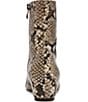 Steve Madden Karlson Snake Print Pointed Toe Ankle Booties - Image 3