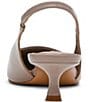 Steve Madden Kathy Leather Slingback Kitten Heel Pumps - Image 3