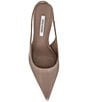 Steve Madden Kathy Leather Slingback Kitten Heel Pumps - Image 5