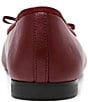 Steve Madden Kit Leather Cap Toe Ballet Flats - Image 5